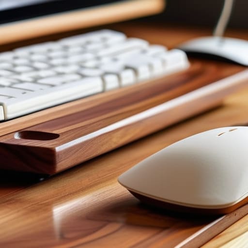 Ergonomic wrist rests for Finding Your Flow.