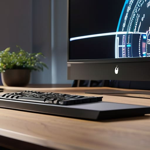 The Bottom Line: Efficient ultrawide workstation.