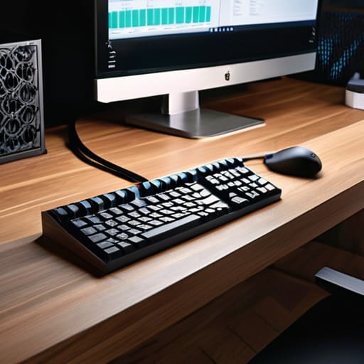 Effective cable management solutions for organized workspaces.