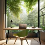 Cloud computing sustainability and remote work impact.
