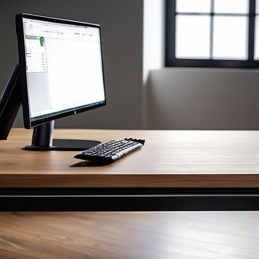 Saving Desk Space With a Monitor Arm