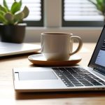Organizing remote tasks with notion for work.