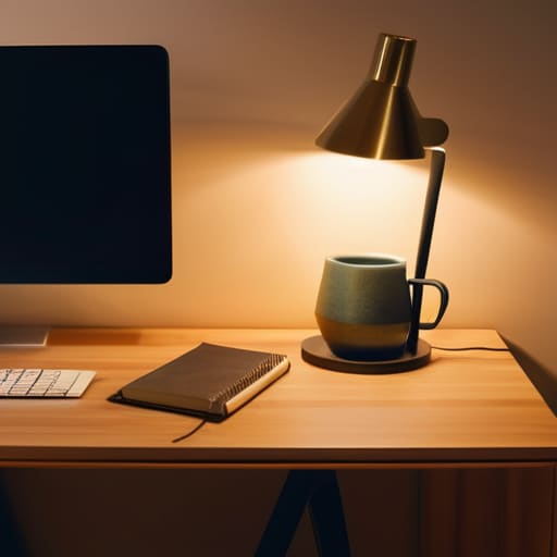 Preventing Eye Strain at Desk Through Seamless Illumination