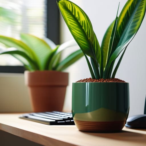 Air Purifying Desk Plants Clearing the Mental Fog Seamlessly