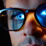 Using blue light filters to reduce strain.
