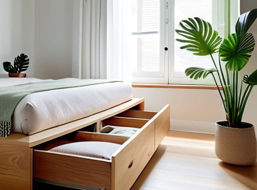 Space saving solutions for small apartments.